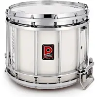 Premier Marching HTS 800 14" x 12" Snare Drum Chrome Ivory White
