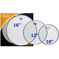 Remo Ambassador Clear Tom Pack - 10 12 16" Heads