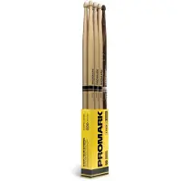 Promark Rebound 5B Hickory Acorn Wood Tip FireGrain Bonus 4 Pack