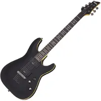 Schecter Demon-6 Aged Black Satin - Ex Demo