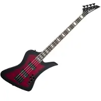 Jackson JS Series Kelly Bird JS3Q Transparent Red Burst