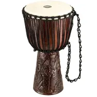 Meinl Professional African Style 10 inch Djembe Village Carving