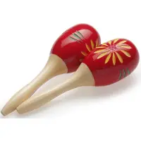 Stagg 16cm Wood Maracas Red