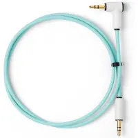 MyVolts Candycord Straight-Angled 3.5mm Cable 70cm Mint Green