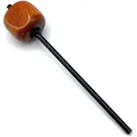 Danmar Sunburst Hardwood Bass Drum Beater Angle Cut Black Shaft