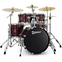 Premier Revolution 20" 5-stk Trommesett Red Sparkle