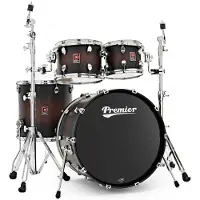 Premier Elite 22" 4-stk Sargpakke Walnut Satin Burst