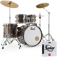 Pearl Roadshow 5pc USA Fusion Kit w/3 Sabian Cymbals Bronze