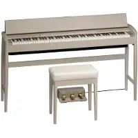 Roland Kiyola KF-10 Digitalt Piano med Krakk Ren Hvit