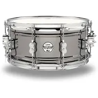 PDP Black Nickel Over Steel Snare Drum 14 x 65