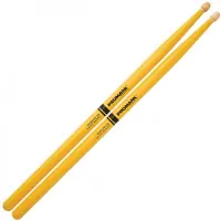 Promark Rebound 5B Yellow Hickory Drumsticks Wood Tip