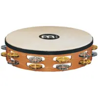Meinl Percussion Headed Recording-Combo Double Tambourine TAH2MSNT