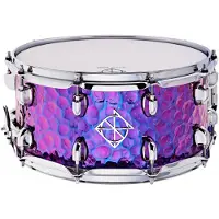 Dixon Drums 14 x 6.5 Cornerstone Purple Titanium Steel Snare