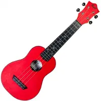 Flight TUS-35 Travel Soprano Ukulele Red
