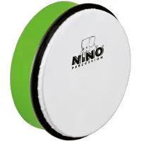 Nino Percussion by Meinl NINO4GG 6 Inch ABS Hand Drum Grass Green