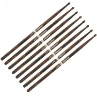 Promark Rebound 5A FireGrain Hickory Drumstick Acorn Tip 4-Pack