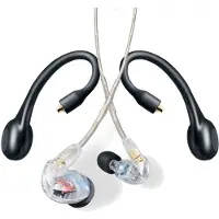 Shure SE425 Lydisolerende Øretelefoner med Ekte Trådløshet Gjennomsiktige