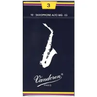 Vandoren Traditional Alto Saxophone Reeds 3 (10 Pack)