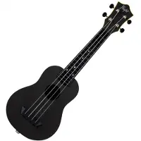 Flight TUS-35E Travel Soprano Electro Ukulele Black