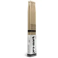 Promark Classic Forward 5A Hickory Drumsticks Oval Wood Tip 4-Pack