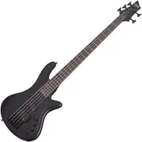 Schecter Stiletto Stealth-5 Svart Sateng