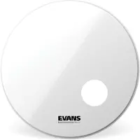 Evans EQ3 Resonant Smooth White Bass Drum Head 18"
