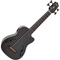 Kala U-Bass Journeyman Electro-Acoustic Ukulele Matte Black