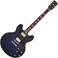 Gibson ES-335 Figured Deep Ocean Burst #219050088