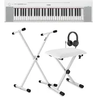 Yamaha Piaggero NP15 Portable Keyboard Package White
