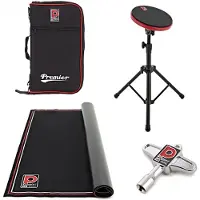 Premier 5pc Tour Accessory Pack incl. 8” Pad & Large Drum Mat