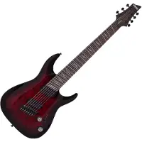 Schecter Omen Elite-7 MS 7 String Black Cherry Burst