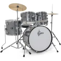 Gretsch drums Gretsch Renegade 20" Drum Kit With Hardware & Cymbals Grey Sparkle