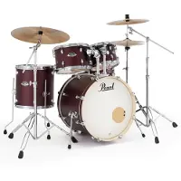 Pearl Export 20 Fusion Drum Kit Satin Scarlet