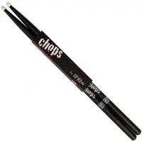 Shaw 5A Chops Sticks Hickory Nylon Tip Black