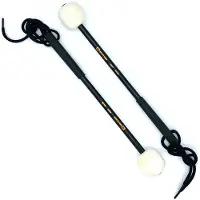 Chalklin Bass Nylon Shaft Thonged 65mm Solid Felt Mallets