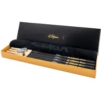 Zildjian Limited Edition 5B Dip 4pk Drumsticks With Free Towel & Drum Key