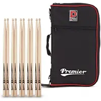 Premier Drumstick Bag and 2B Drumsticks Pack