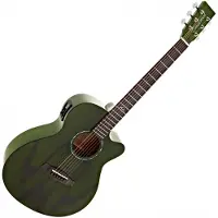 Tanglewood TA4CE Azure Super Folk Electro Acoustic Aurora Green