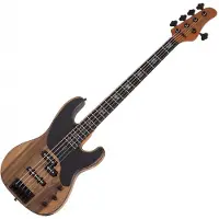 Schecter Model-T 5 Exotic Bass Black Limba