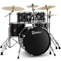 Premier Revolution 20" 5-stk Trommesett Svart