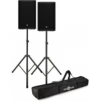 Electro-Voice ZLX-15 G2 Passive PA Speakers with Stands