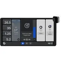 Shelly Wall Display X2 Silver - WiFi touch screen