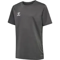 Hummel T-skjorte - HmlEssential Jersey - Steel Grå - - 10 år (140) - T-skjorte