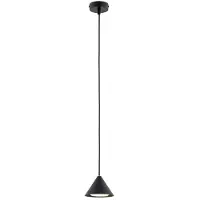 Emibig Pendellampe Elit, 1 lyskilde, svart, metall opphengssystem 1 m