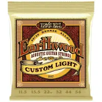 Ernie Ball Earthwood 2007 80/20 Bronze Custom Light Set 11.5-54