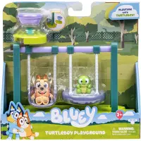 Bluey Lekesett - Turtleboy-lekeplass m. Bingo og Turtleboy-figur - - OneSize - Leketøy