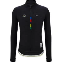 Santini Uci World Champion Mondo 2025 Langermet Trøye