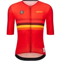 Santini Uci World Champion Spain 2025 Kort Ermet Trøye