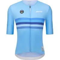 Santini Uci World Champion Belgium 2025 Kort Ermet Trøye