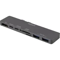 Deltaco USBC-1290 - Dokkingstasjon - USB-C - HDMI